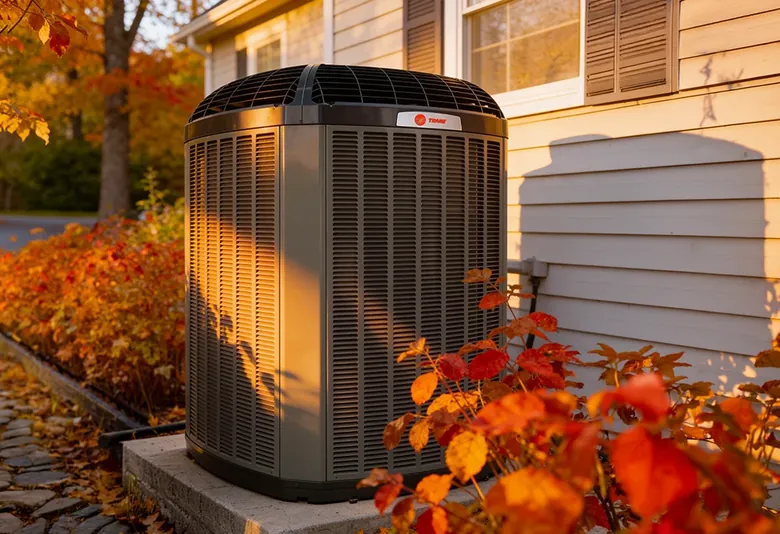 Premium Trane XV20i air conditioner installed beside an Ocala, FL home